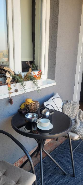 Predel za sedenje v nastanitvi Apartman Riva