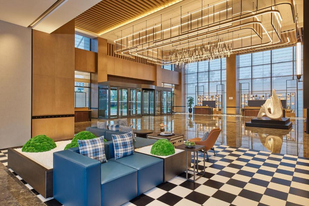 Posezení v ubytování Four Points by Sheraton Xuancheng, Jingxian