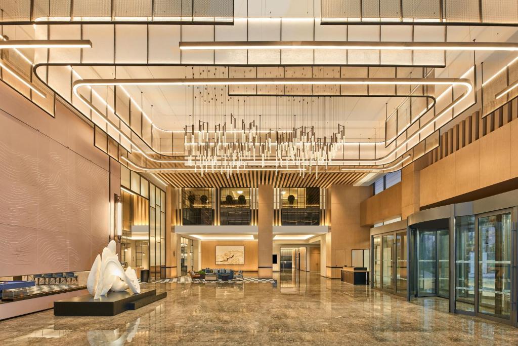Vstupní hala nebo recepce v ubytování Four Points by Sheraton Xuancheng, Jingxian