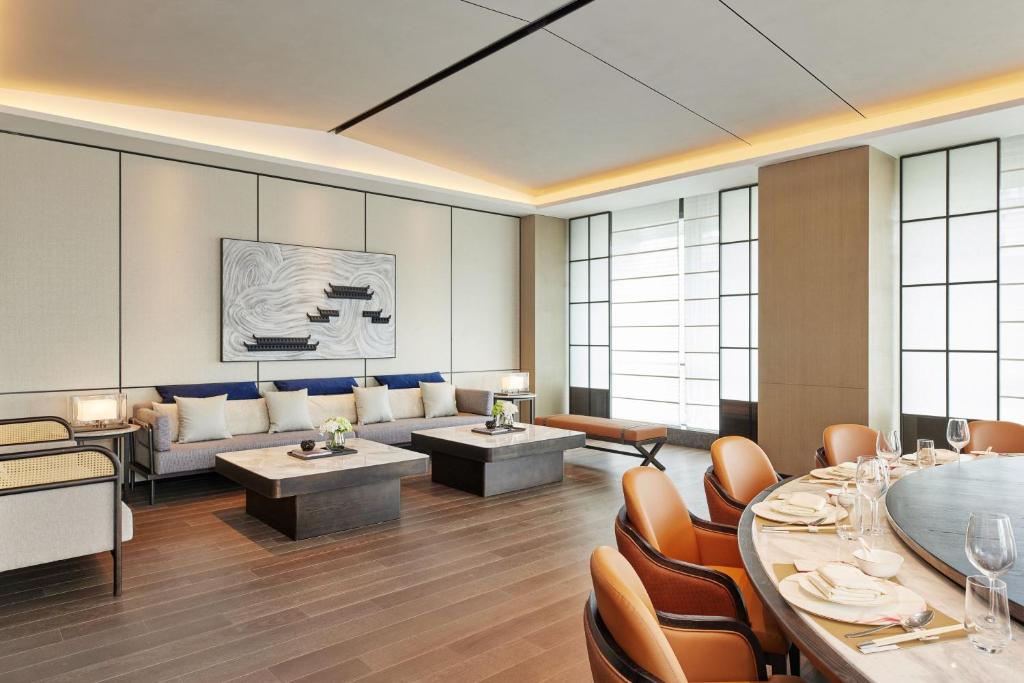 Posezení v ubytování Four Points by Sheraton Xuancheng, Jingxian