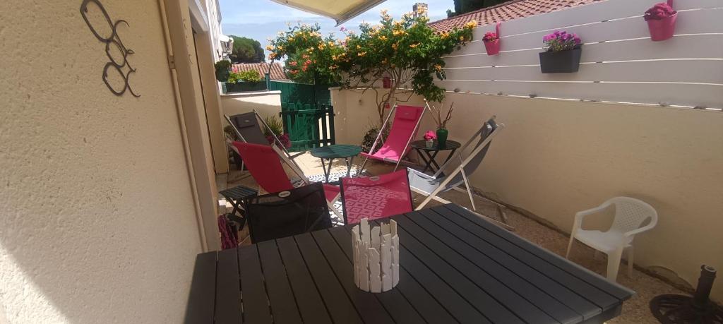 Un balcón o terraza en Le Pirate Lazor - Les Sables Vignier