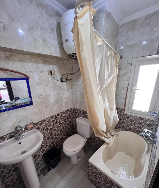 Koupelna v ubytování Isis Hostel 2