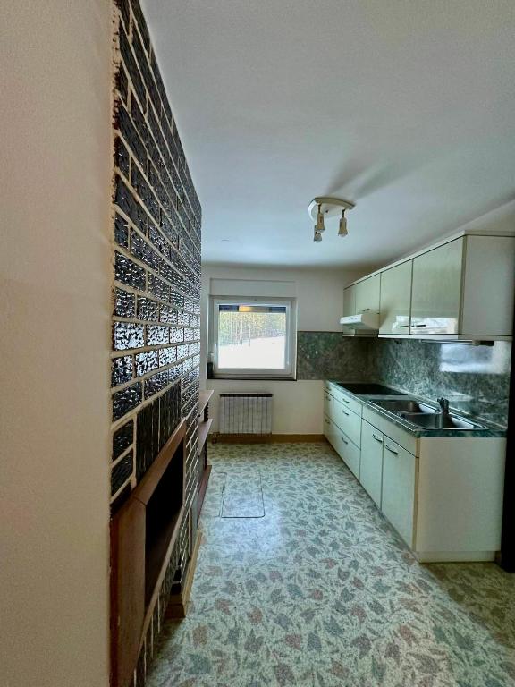 Dapur atau dapur kecil di Apartment River