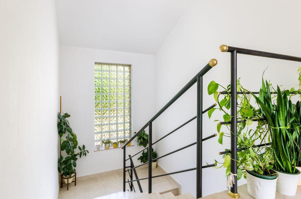 Helles Apartment mit traumhaften Meerblick, Grill und nur 500 Meter zum Strand