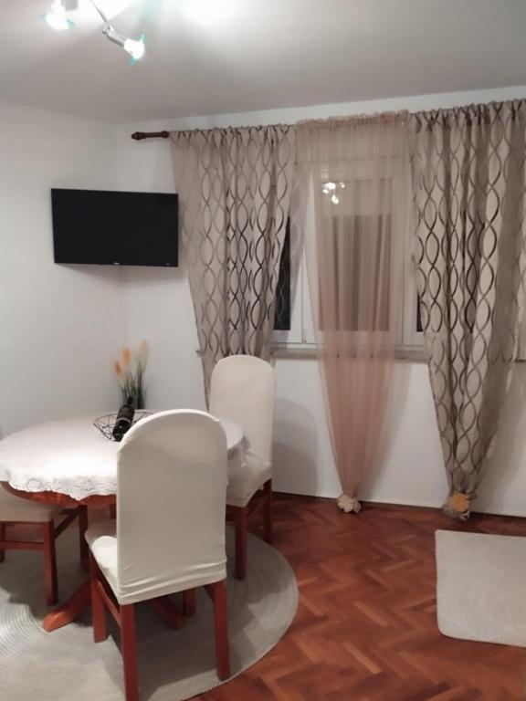 TV a/nebo společenská místnost v ubytování Studio apartman Lilijana