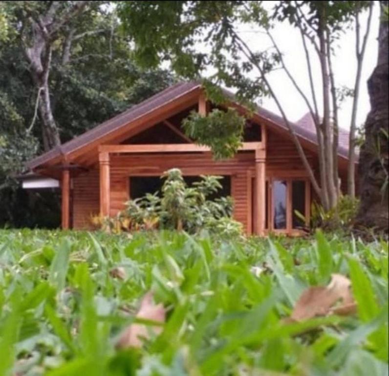 Zahrada ubytování Cabañas La Laguna