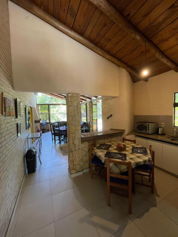 Kuchyň nebo kuchyňský kout v ubytování Casa Samberna