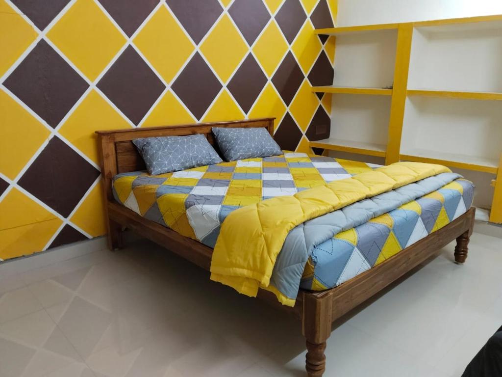 Voodi või voodid majutusasutuse Easy Stay toas
