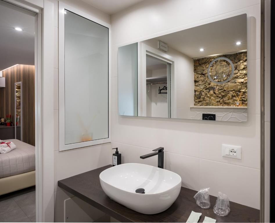 Vannituba majutusasutuses Taormina charming rooms