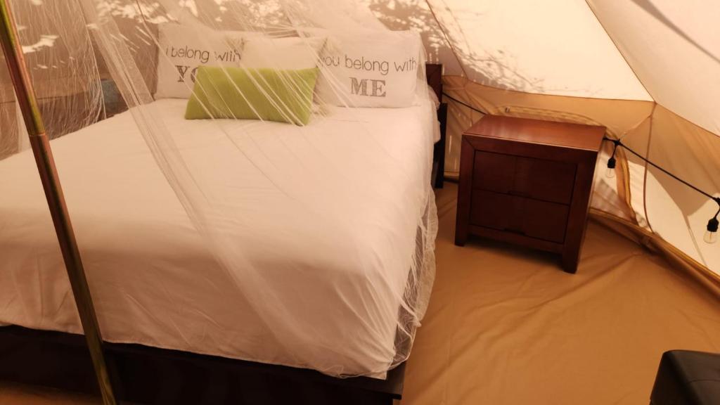 Postel nebo postele na pokoji v ubytování Bella Noni B&B