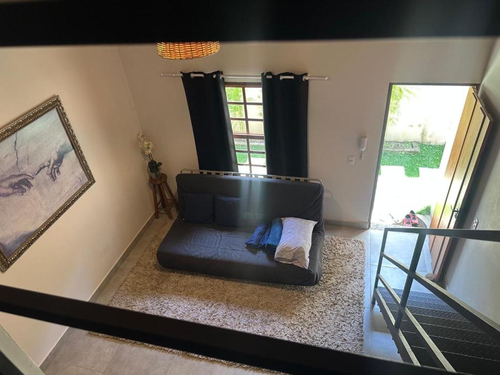 Posezení v ubytování Loft Rio da Mata