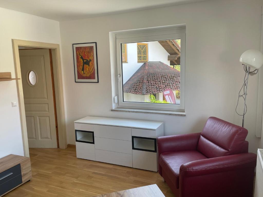 Posezení v ubytování Apartment Weinstraße