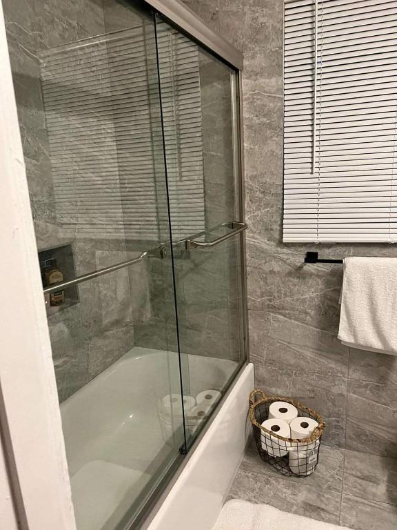 Koupelna v ubytování Habitación Dania