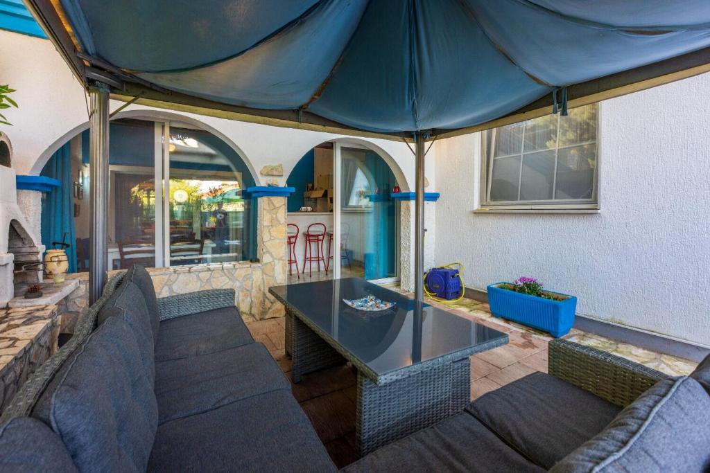 Posezení v ubytování Apartments Mila