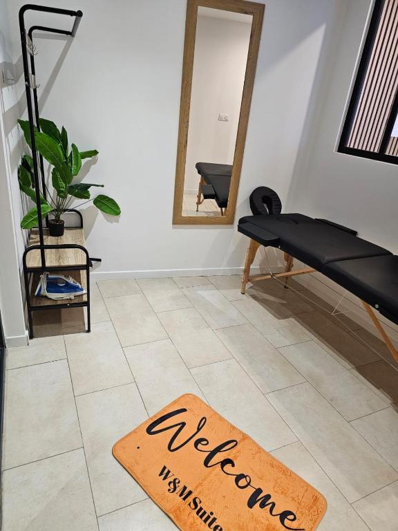 Posezení v ubytování Appartement SPA - W&M Suite