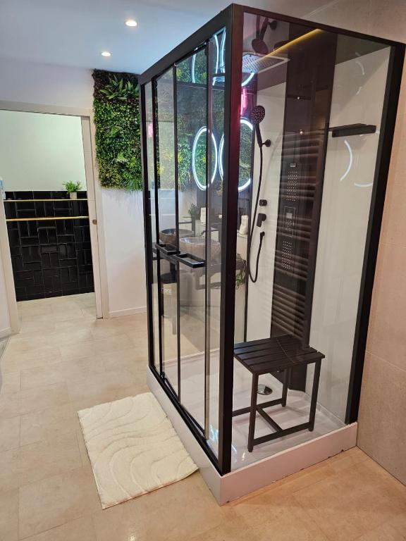 Kuchyň nebo kuchyňský kout v ubytování Appartement SPA - W&M Suite