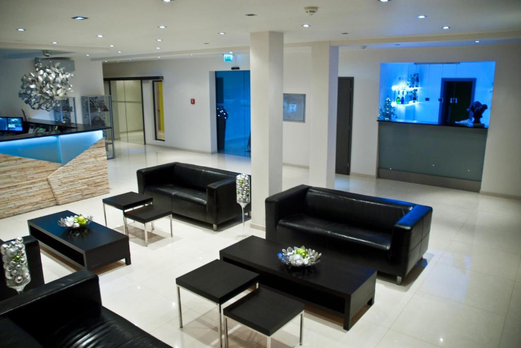 Posezení v ubytování Hotel Herrmes