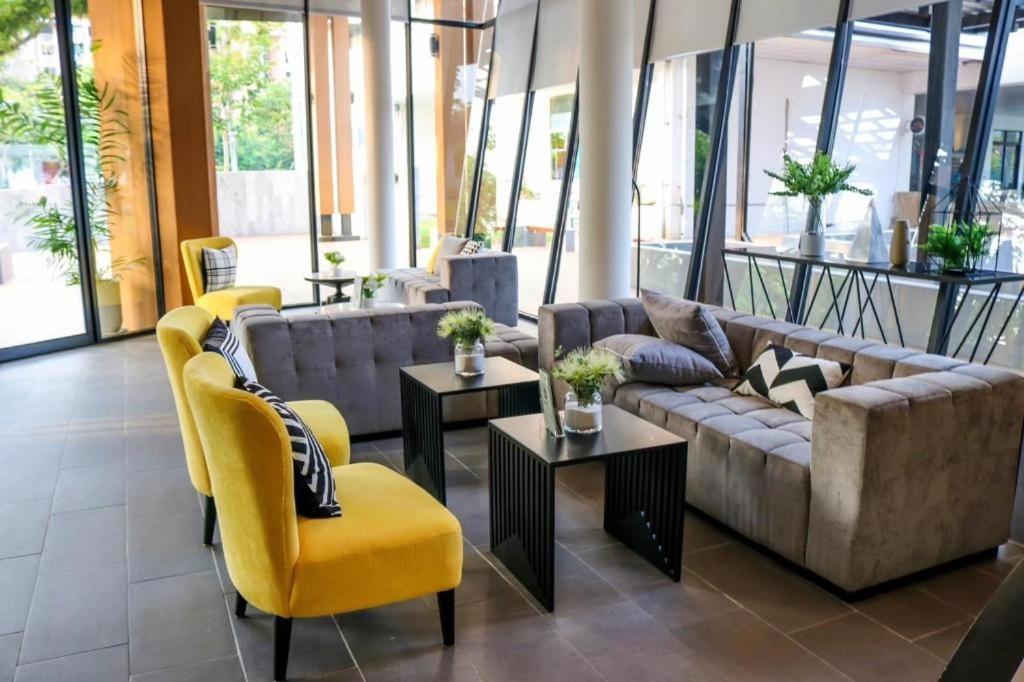 Χώρος καθιστικού στο DLUXX THAMMASAT