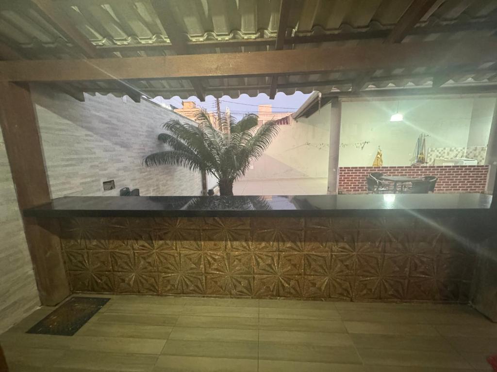 Koupelna v ubytování Casa no centro de Balneário Camboriú