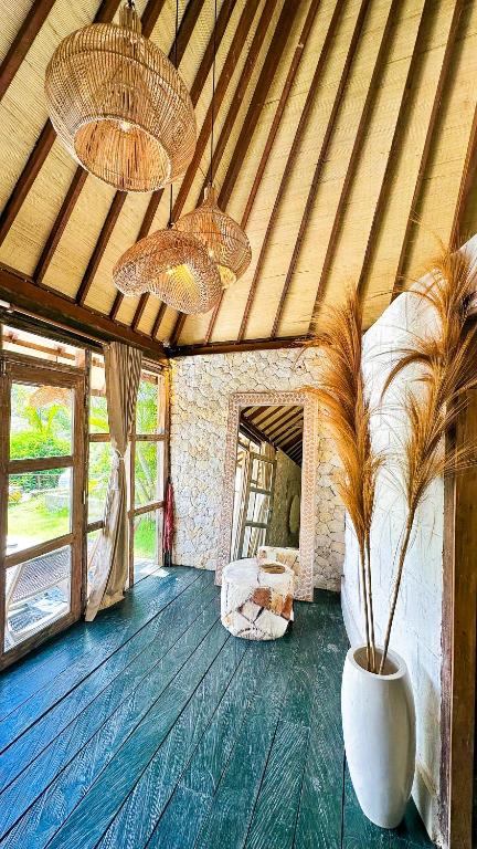 Postel nebo postele na pokoji v ubytování Biu Biu Resort Bali