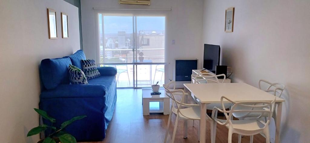 Posezení v ubytování Departamento Zona Hilton Nqn