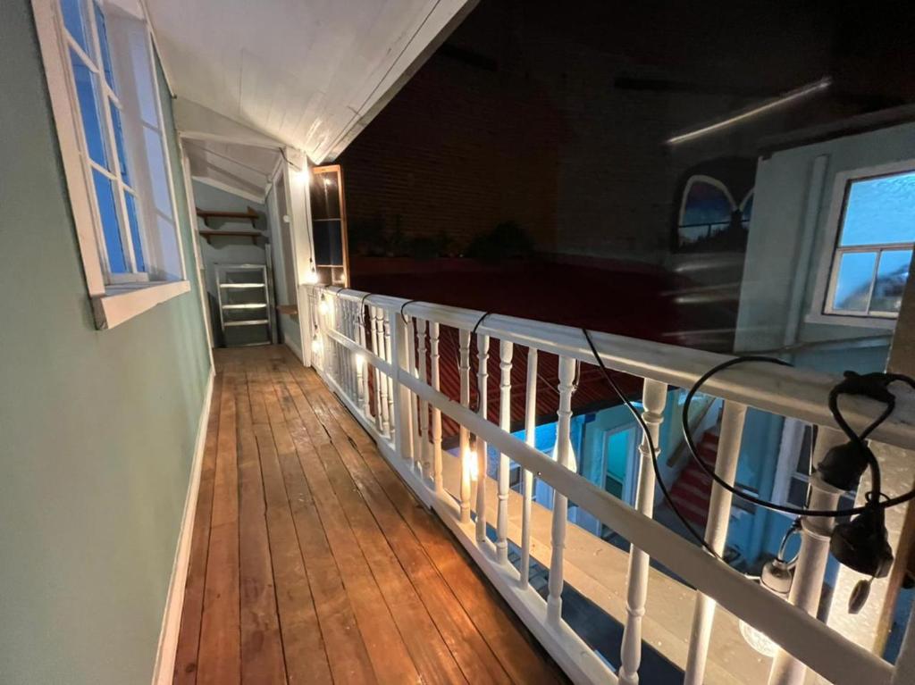 Postel nebo postele na pokoji v ubytování Hostal Perro Watón
