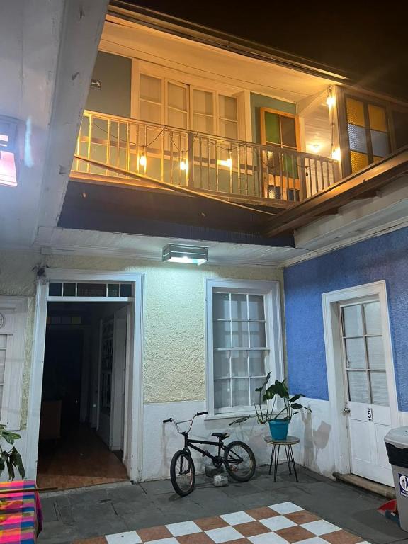 Balkón nebo terasa v ubytování Hostal Perro Watón