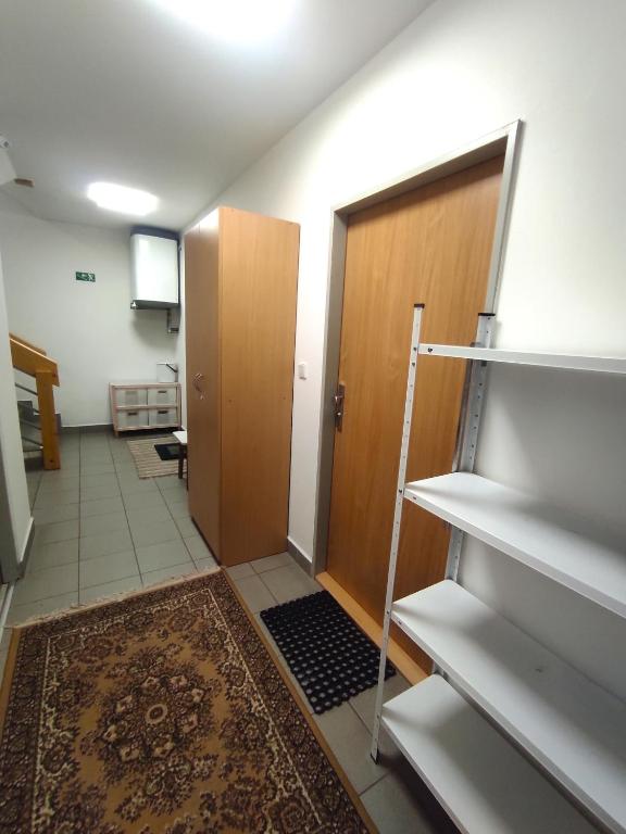 Kuchyň nebo kuchyňský kout v ubytování Apartmány Říčky III.