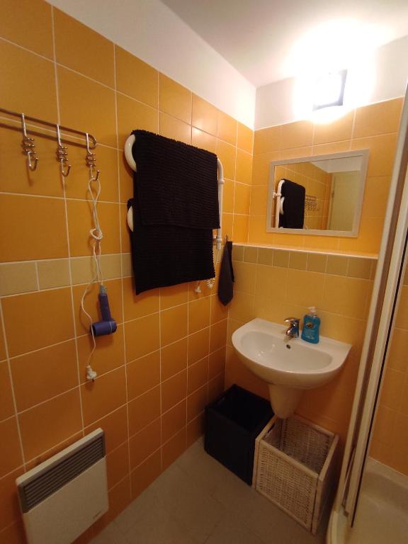 Koupelna v ubytování Apartmány Říčky III.