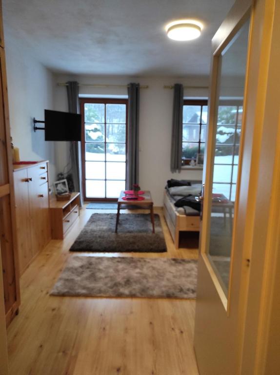 Postel nebo postele na pokoji v ubytování Apartmány Říčky III.