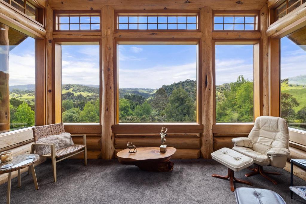 Nespecifikovaný výhled na hory nebo výhled na hory při pohledu z bed and breakfast