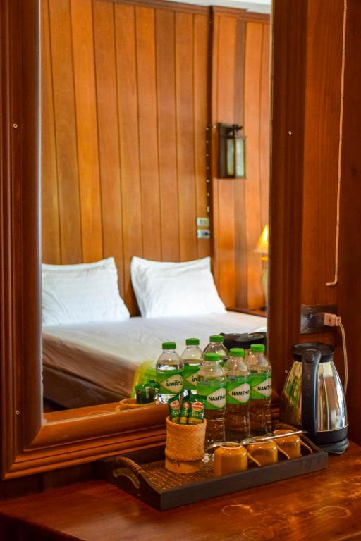 Postel nebo postele na pokoji v ubytování The Mangrove Hideaway Kohchang