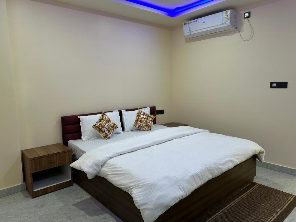 Postel nebo postele na pokoji v ubytování Alpine Resort