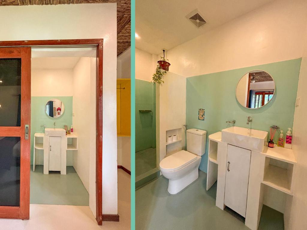 Koupelna v ubytování Copacabana Siargao