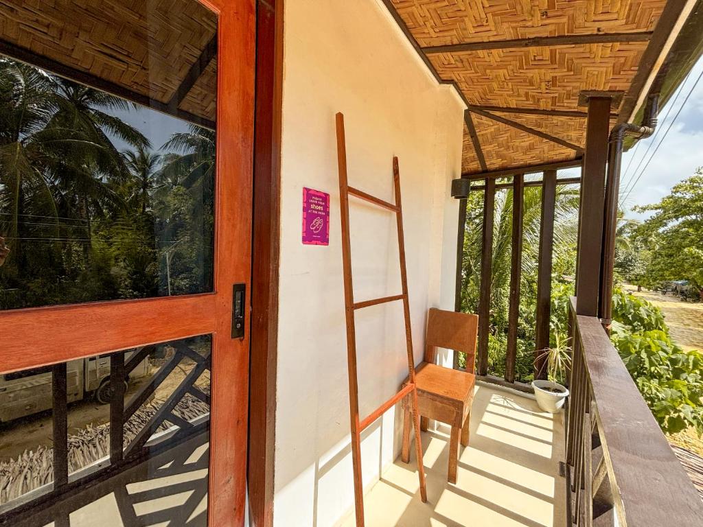 Balkón nebo terasa v ubytování Copacabana Siargao