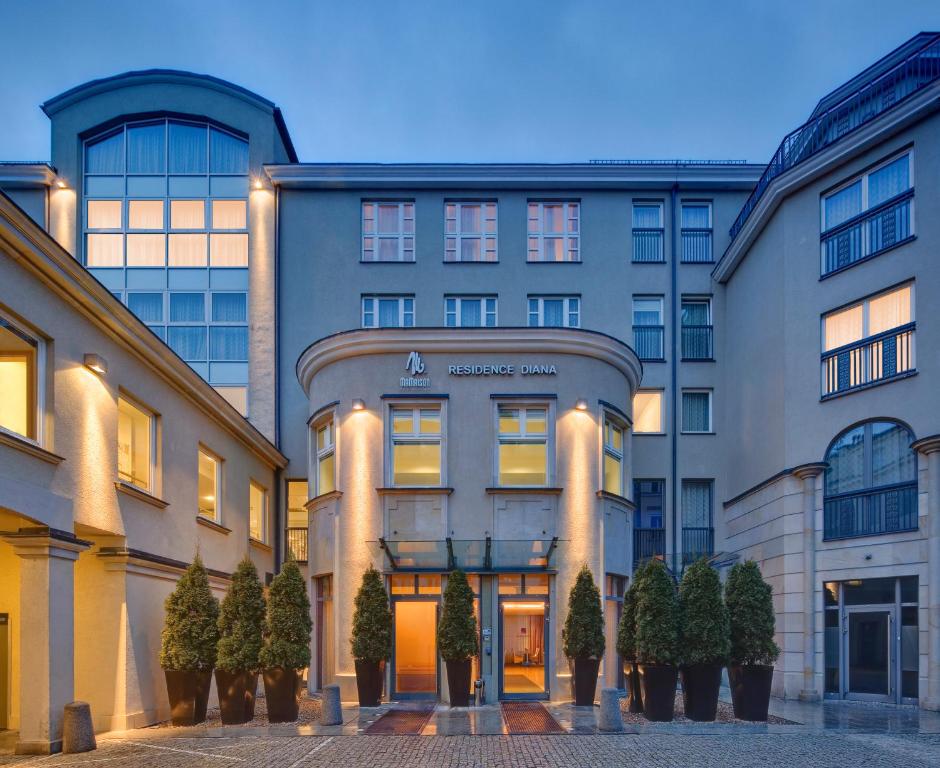 Budova, v ktorej sa apartmánový hotel nachádza