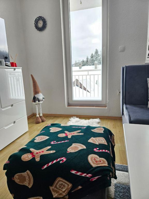 Postel nebo postele na pokoji v ubytování Apartman D&A