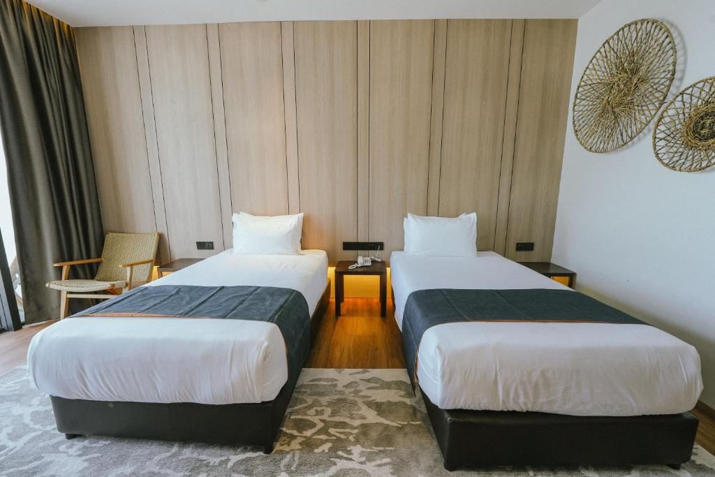 Roxy Beach Resort - Zweibettzimmer Mit Meerblick