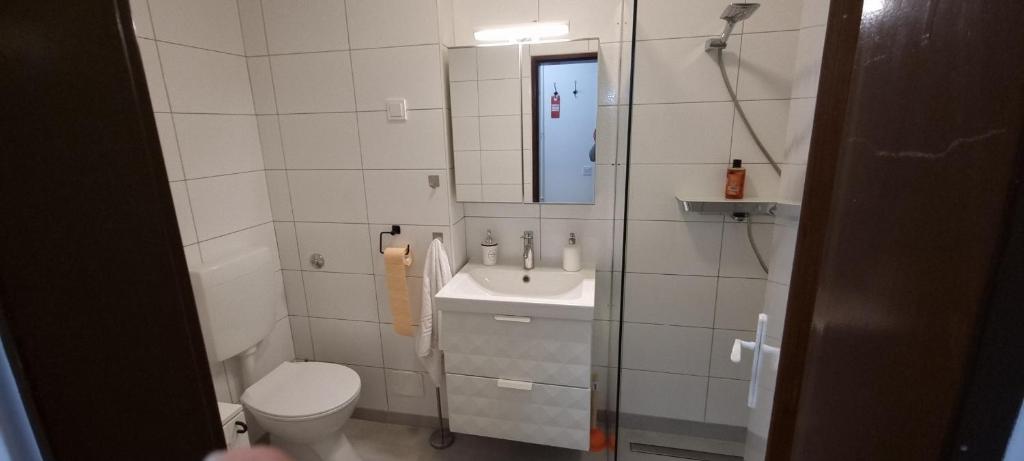 Ένα μπάνιο στο Apartman Sopia