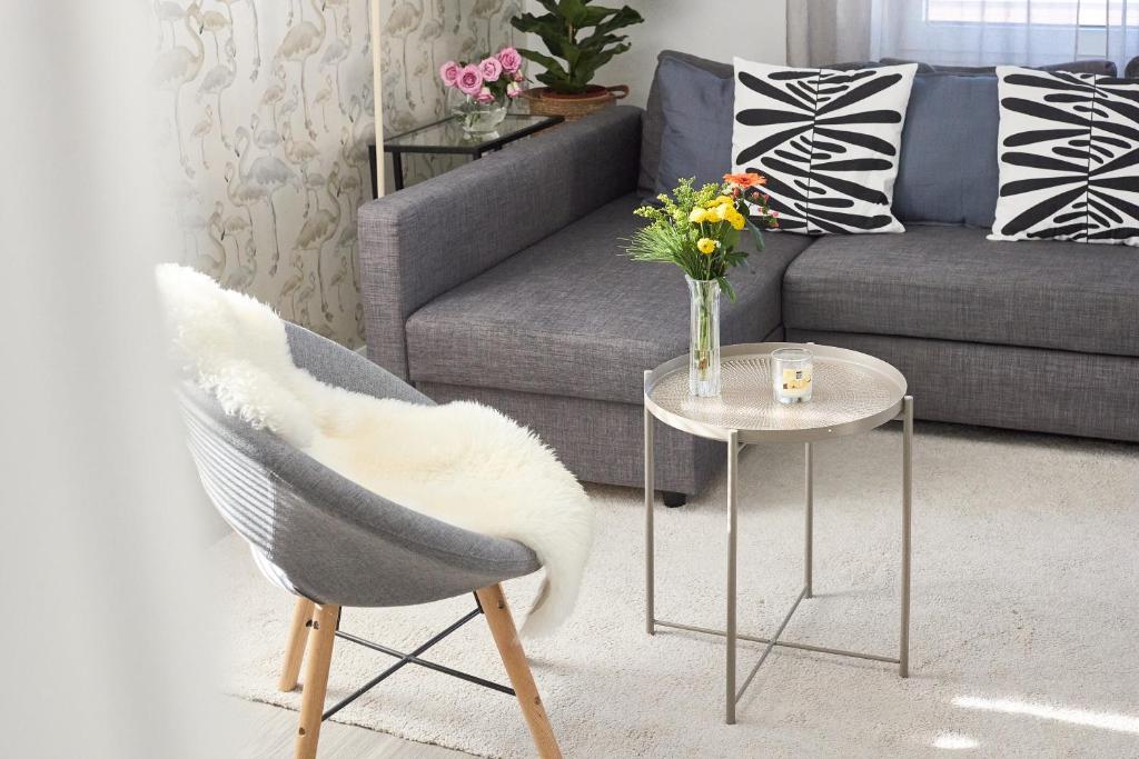 Posezení v ubytování Apartma Bled
