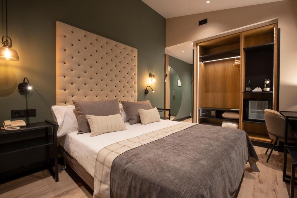 Postel nebo postele na pokoji v ubytování Hotel Piolets Soldeu Centre