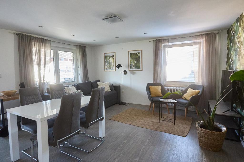 Posezení v ubytování Apartma Bled