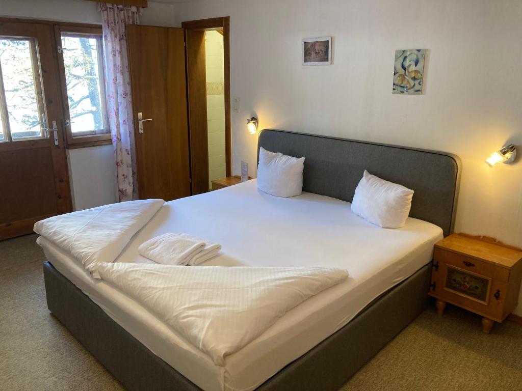 Postel nebo postele na pokoji v ubytování Bären Appartements