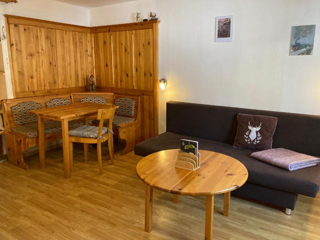 Posezení v ubytování Bären Appartements
