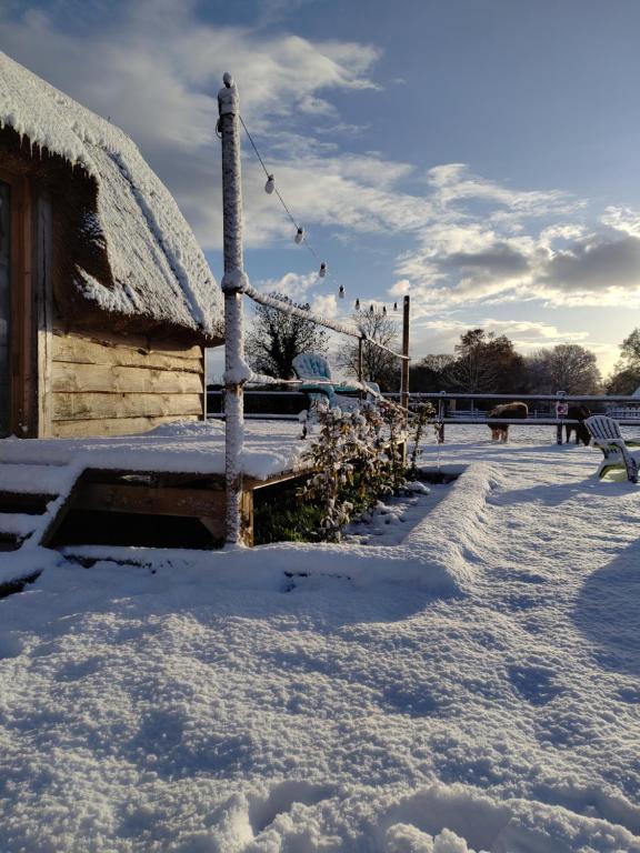 Chalet Miro v zimě