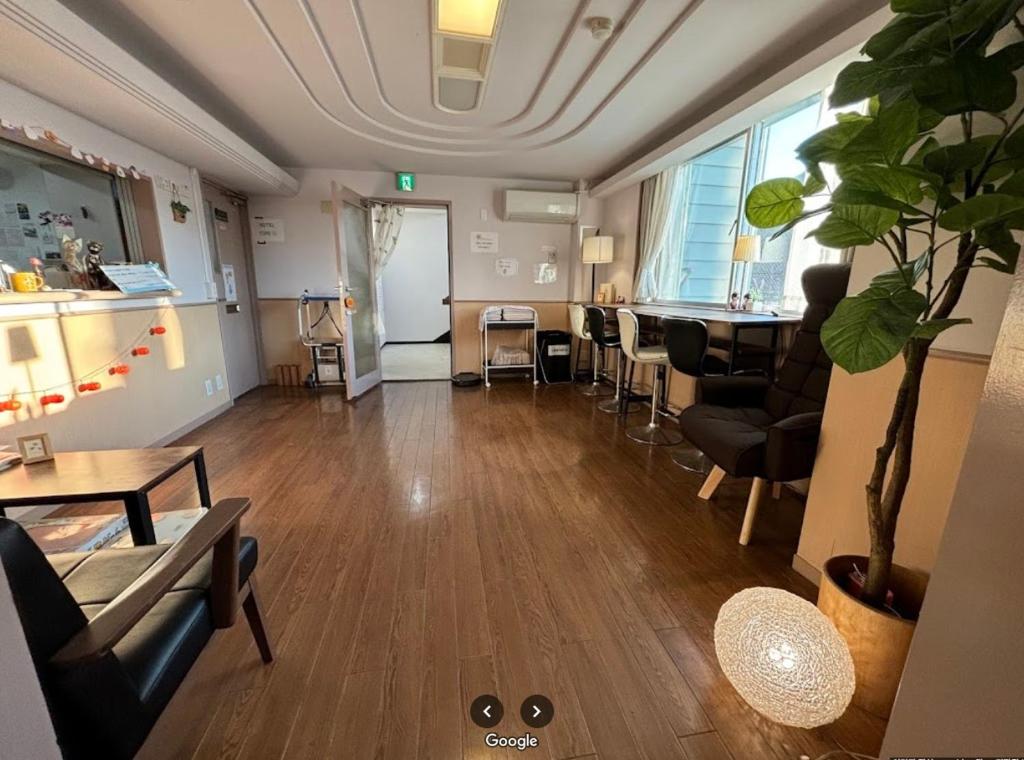 Kuchyň nebo kuchyňský kout v ubytování Hotel Yuni Star-Club