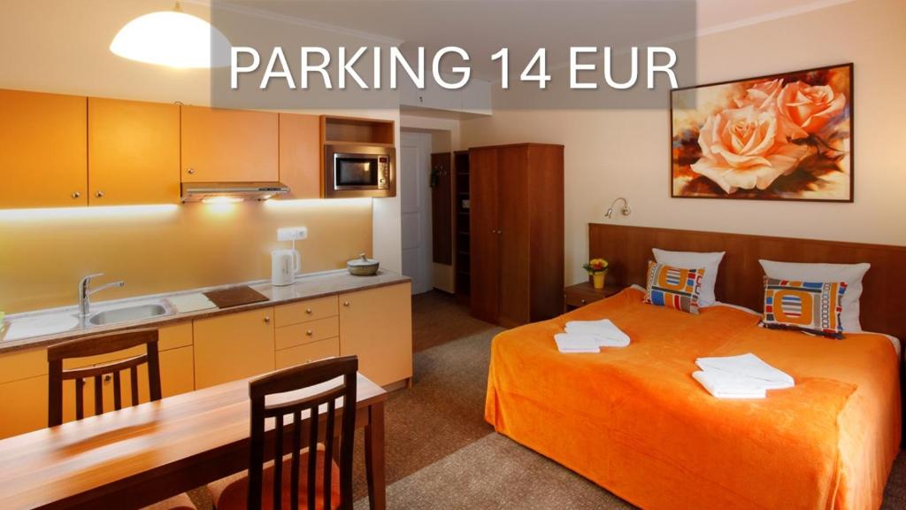 Postel nebo postele na pokoji v ubytování Anyday Apartments