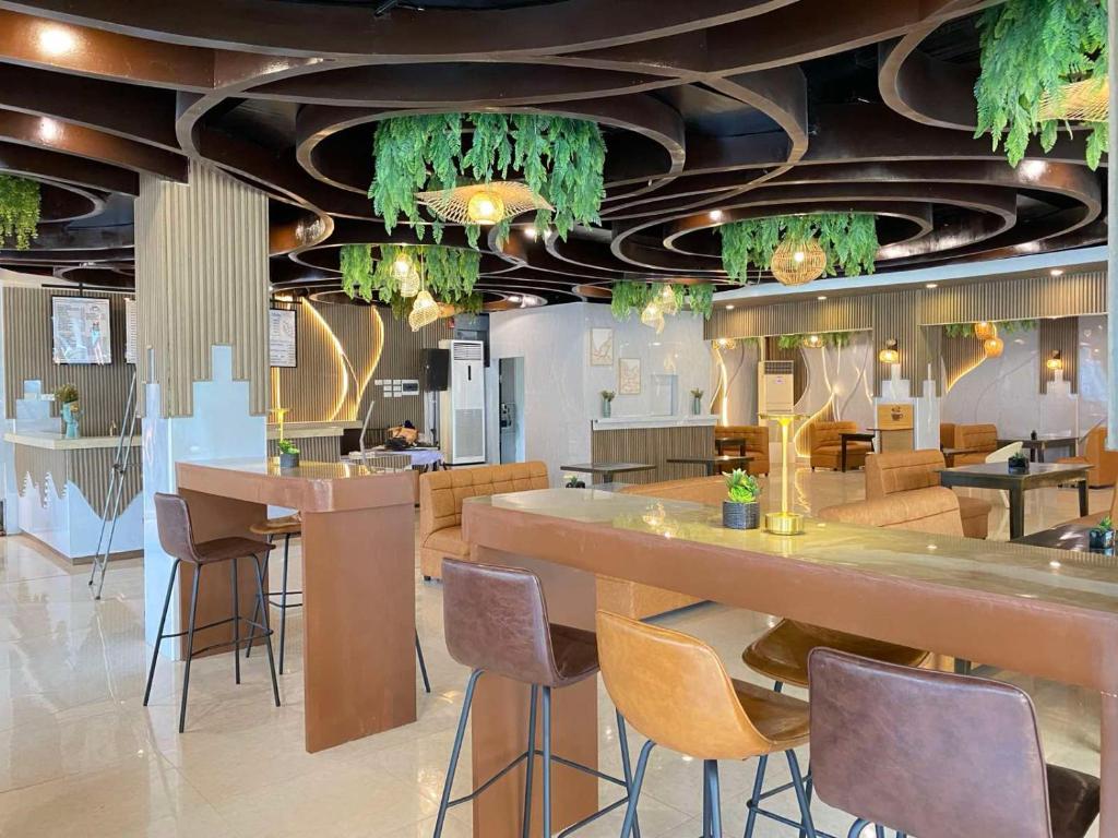 Restaurace v ubytování LM METRO HOTEL