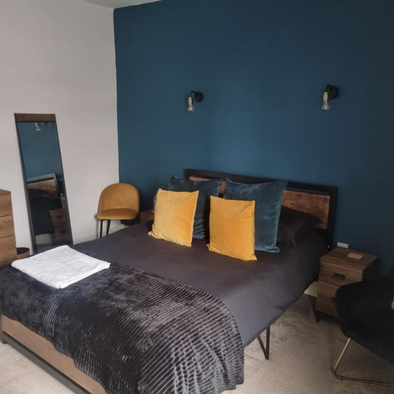 Postel nebo postele na pokoji v ubytování Seychelles Resident