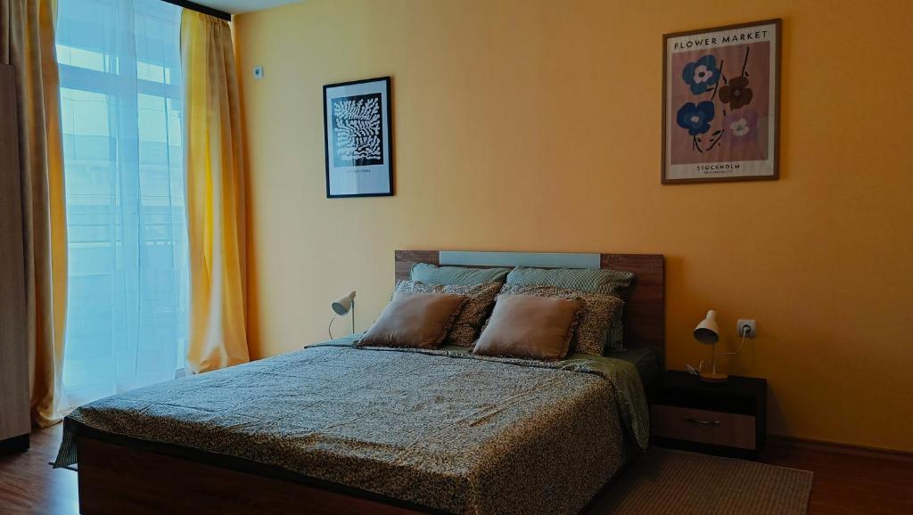 Postel nebo postele na pokoji v ubytování Apartament Amelia